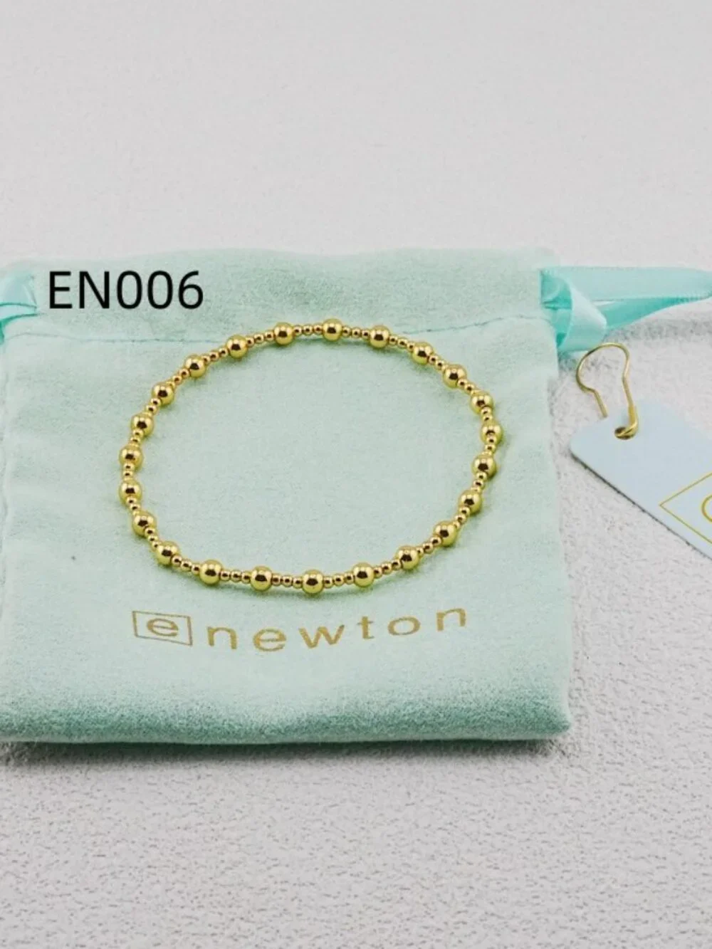 Enewton Gold Single-Strand Bracelet